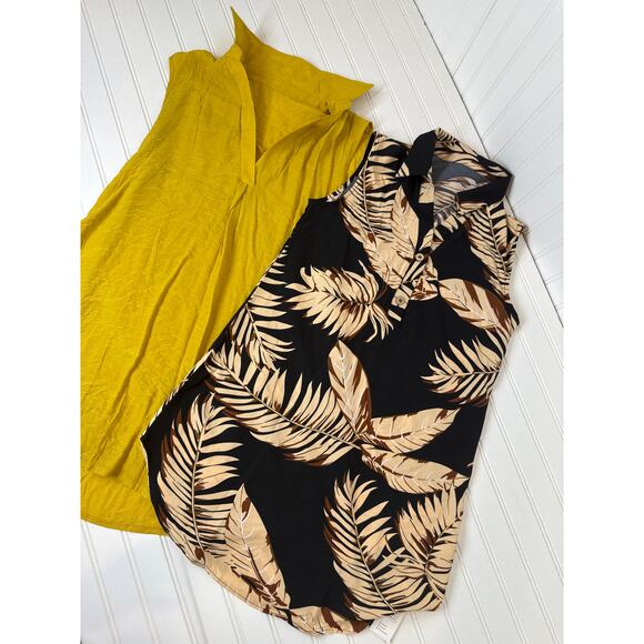 NWT Cupshe Beach Cover Up - Plunging & Half-Button Mini Dress Bundle Size S - Picture 2 of 6